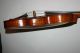 Old Antique 4/4 Schweitzer Pestini Violin 1814 Sound.  No R String photo 6