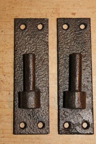 Vintage Iron Hinge Pins Hanging Pins/pintles (hinges Surface Mounted) photo