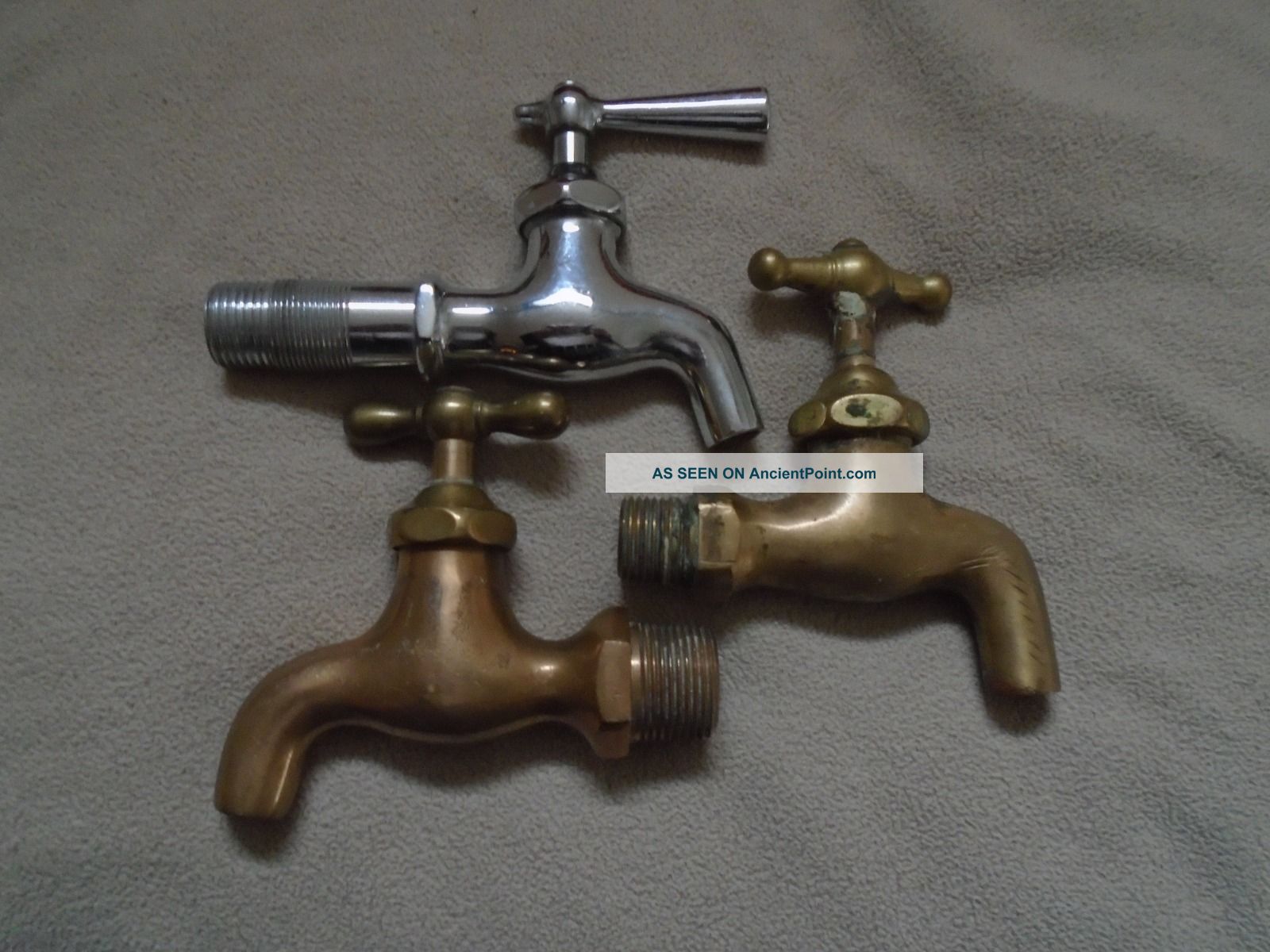 Vintage Brass Faucets 3