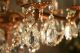 Vtg Lrg French - Italian Bronze Crystal Chandelier Restored.  Wiring.  Exquisite Chandeliers, Fixtures, Sconces photo 2