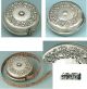 Antique Sterling Silver Floral Retracting Tape Measure American Circa 1900s Tools, Scissors & Measures photo 1