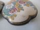 Very Fine Japanese Meiji Period Satsuma Cloisonne Buckle Belt W Peony & Birds Other Japanese Antiques photo 11