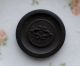 Antique Button Goodyear ' S 1851 Black Hard Rubber Large Size Buttons photo 1