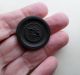 Antique Button Goodyear ' S 1851 Black Hard Rubber Large Size Buttons photo 3