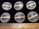 6 Antique Buttons Champleve? Painted - Buttons photo 2