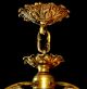 Fabulous 1910s Art Nouveau Bronze Brass Chandelier Petal Shades Ranking Acanthus Chandeliers, Fixtures, Sconces photo 9