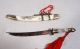 Vintage Kungfu Miniature Sword W Carving Gift Box Over 30 Years Old Rr C Swords photo 2