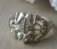 Vintage Tribal Exotic Chinese Handmade Miao Silver Frog Ring Rings photo 6