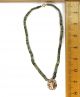 Ancient Pre Columbian Tairona Green Stone Beads & Pendant Necklace Artifact The Americas photo 6