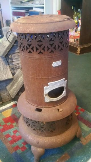 Antique Perfection Oil Heater Kerosene Stove Stove 130 - C Complete Usa photo