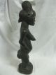 African Wood Carved Woman Female Fertility Tribal Statue Figure Art Antique Sculptures & Statues photo 4