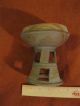 Vintage Antique Silla Dynasty Korean Unglazed Stoneware Stem Cup 1 Appraisal Korea photo 2