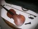 Violin Germany 4/4 W/case And Glasser Bow String photo 1