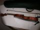 Violin Germany 4/4 W/case And Glasser Bow String photo 3
