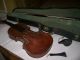 Violin Germany 4/4 W/case And Glasser Bow String photo 8