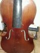 Antique Stradivarius Copy Violin Full Size For Repair String photo 1