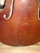 Antique Stradivarius Copy Violin Full Size For Repair String photo 2