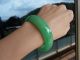 China Natural Green Jade Chinese Bangle Bracelet Bracelets photo 2