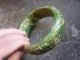 Chinese Old Jade Carving Leading Pnd Tail - On Bracelet Worth Collecting Sz9 Bracelets photo 4