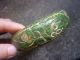 Chinese Old Jade Carving Leading Pnd Tail - On Bracelet Worth Collecting Sz9 Bracelets photo 7
