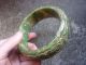Chinese Old Jade Carving Leading Pnd Tail - On Bracelet Worth Collecting Sz9 Bracelets photo 8