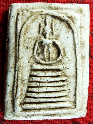Holy Phra Somdej Wat Ketchaiyo Magic Monk Rare Thai Buddha Amulet Pendant photo