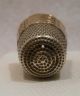 Antique 14k Gold & Sterling Silver Thimble By Goldsmith Stern Co.  Circa 1900s Thimbles photo 7