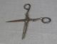 19th.  C Antique Forged Steel Sewing Tailor Scissors Shears Ornate Handles Marked Tools, Scissors & Measures photo 2