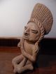 Primitive Mayan Aztec Inca Mexican Folk Art Pottery Effigy Icon Figural Vessel The Americas photo 1