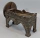 Antique 19thc Country Store Mechanical Cast Iron Tobacco Leaf Shredder Cutter,  N Other Mercantile Antiques photo 5
