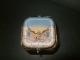 Antique Beveled Glass Casket Box Silk Tufted Pillow Eagle Flag E.  Pluribus Unum Other Antiquities photo 1