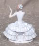 Vintage Wallendorf Germany Sitting Ballerina 1396 Porcelain Figurine Figurines photo 3