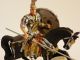 Alexander The Great On Horse 4.  73  Figurine Statue Historic Collectible Decor Greek photo 7