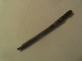 Very Old Antique Silver Stylus / Pin,  Metal Detecting Find,  Roman - Viking photo