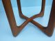 2 (two) Mid Century Modern Adrian Pearsall Ribbon Side Tables Mid-Century Modernism photo 7