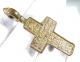Rare Late Medieval Bronze Cross - Religious Artifact - Wearable - E76 Roman photo 4