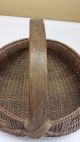 Antique Split Oak Buttocks Basket Primitives photo 4