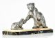 1930s French Art Deco Panther Group Sculpture Art Deco photo 6