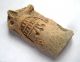 C.  2300 B.  C Ancient Egypt Old Kingdom - Vi Dynasty Clay Bastet Amulet Pendant Egyptian photo 2
