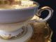 1939 Selb Bavaria Germany Heinrich Demitasse Cup And Saucer Gold Encrusted Band Cups & Saucers photo 4
