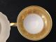 1939 Selb Bavaria Germany Heinrich Demitasse Cup And Saucer Gold Encrusted Band Cups & Saucers photo 6