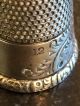 Gorgeous Ketcham And Mcdougall Sterling Thimble Size 12 Thimbles photo 1