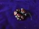 Antique Buttons,  Black Glass,  Owls Buttons photo 1