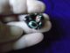Antique Buttons,  Black Glass,  Owls Buttons photo 4