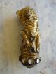 Old Javanese Gilt Metal Kris Handle Other Southeast Asian Antiques photo 1