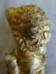 Old Javanese Gilt Metal Kris Handle Other Southeast Asian Antiques photo 7