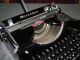 Antique Glossy Black Mercedes Selekta Typewriter Of 1939, .  76 Years Old, . Typewriters photo 7