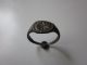 Roman Empire Ancient Roman Bronze Engraved Ring Seal - Exclusive Quality Roman photo 2
