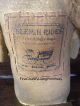Primitive Country Grungy Snowman Make Do With Vintage Sleigh Rides Label Primitives photo 2