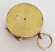 Antique Victorian Cased - Brass Pocket Watch Fob Locking Compass - Beveled Glass Other Antique Science Equip photo 7